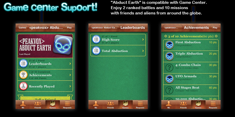 Game Center Supoort!