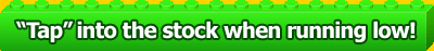 “Tap” into the stock when running low!