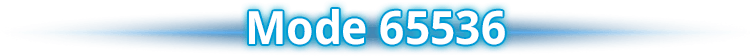 モード 65536
