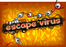 Wiiウェア,peakvox escape virus(ピークボックス エスケープウィルス)