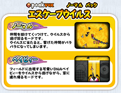 peakvox エスケープウイルス ノーマルパック